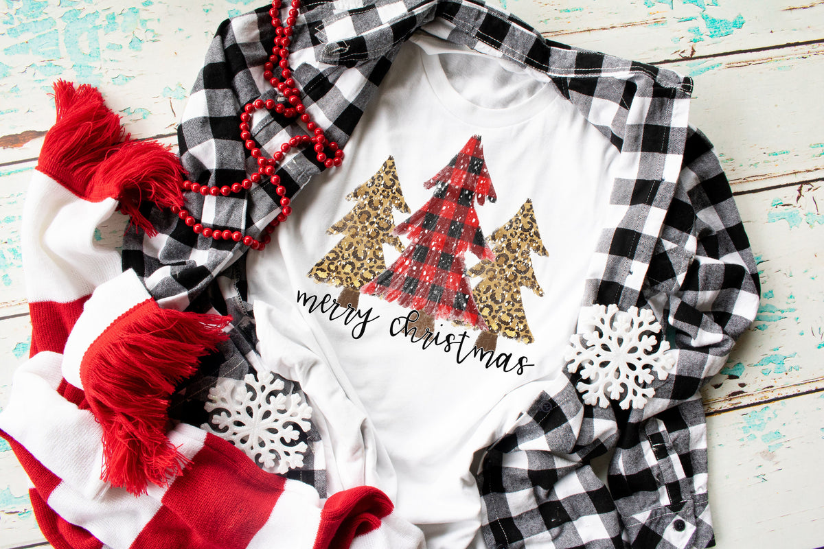 Red and black hot sale plaid christmas shirt