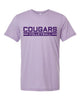 Cougars Volleyball Block Font Shirt