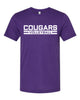 Cougars Volleyball Block Font Shirt