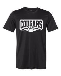 Cougars with Paw Print Shirt- Mens Styles