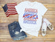 America shirt, Ladies Patriotic shirt, 4th of July Shirt