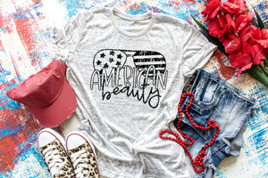 American Beauty Shirt, 4th of July shirt, Patriotic shirt