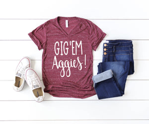 Gigem Aggies Texas A&M shirt