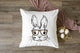 Spring pillow Cover, Bunny with leopard glasses, Spring Pillow Cover, Farmhouse Decor, Easter Pillow, Spring Home Decor, Easter decor
