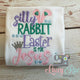 Silly Rabbit Easter is for Jesus Shirt, Easter shirt, toddler or little girl Easter shirt, custom shirt