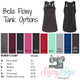 Everything Hurts and I'm Dying Bella Tank, workout tank,  flowy tank, vinyl,  color options, Workout shirt, ladies tank, exercise