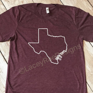 Gigem Aggies shirt, game day shirt, Texas A&M shirt, vinyl shirt, crew neck triblend tee, color options