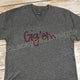 Gigem Aggies ladies shirt, game day shirt, Texas A&M shirt, vinyl shirt, crew neck or v-neck triblend tee, color options