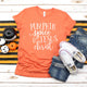 Pumpkin spice and Jesus Christ Ladies Graphic Tee, pumpkin spice vinyl shirt,triblend tee, color options,mom shirt, Christian Shirt