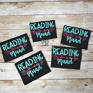 Reading squad custom shirts, Teacher shirt, reading specialist graphic tee, book lover gift, book club shirt, Bookworm gift
