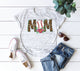 Basball mom shirt, Baseball mom tank, Baseball mom gift, Baseball mo Cheetah and floral shirt, Baseball mom graphic tee, Shirt options