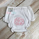 Monogrammed baby bloomers, Monogrammed diaper cover, personalized diaper cover, personalized baby bloomers