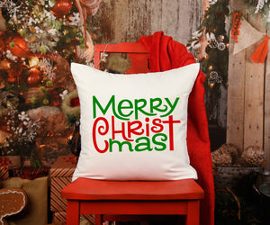 Jesus is the reason Pillow Cover, Merry Christmas Decor, Winter Pillow Cover, Farmhouse Decor, Christmas Pillow, Christmas Home Decor Christ