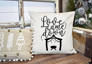 Jesus is the reason Pillow Cover, Christmas Decor, Winter Pillow Cover, Farmhouse Decor, Christmas Pillow, Christmas Home Decor