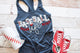 Baseball life tank, baseball mom tank top, screen print, baseball tees, mom shirt, baseball tank for women
