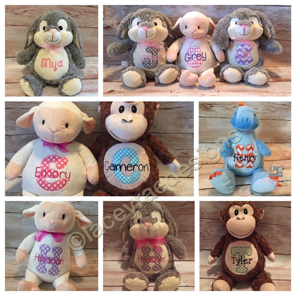 Personalized birth stuffed animals online