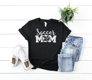 Soccer Mom shirt, Game Day soccer shirt, Soccer shirt for moms